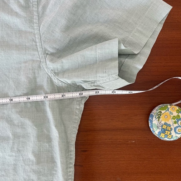 👕 Bonobos Light Green Short Sleeve Button-Up Shirt – Size L - Picture 5 of 9
